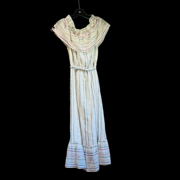 AQUA**Maxi Off-Shoulder Summer dress**Small $118 - Picture 1 of 5